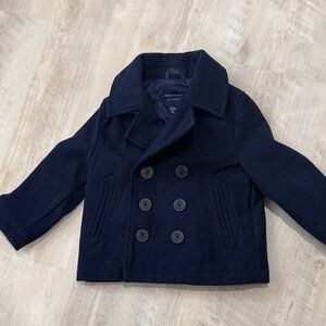 Janie and Jack Kids Navy Peacoat
